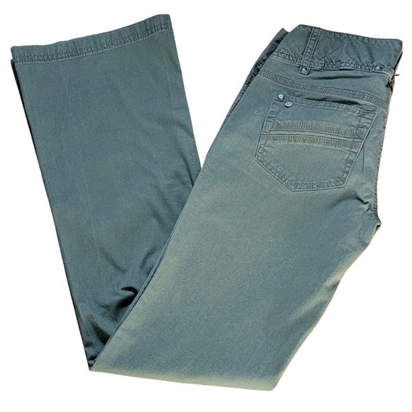 Vintage Smart Set Jeans Bootcut Low-Rise Khaki Colour Size 1 US - Picture 2 of 6